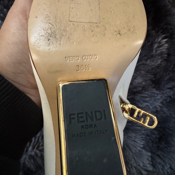 fendi F Heeled Ankle Boot - Picture 2 of 6